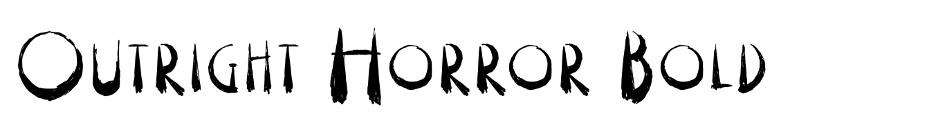 Outright Horror Bold